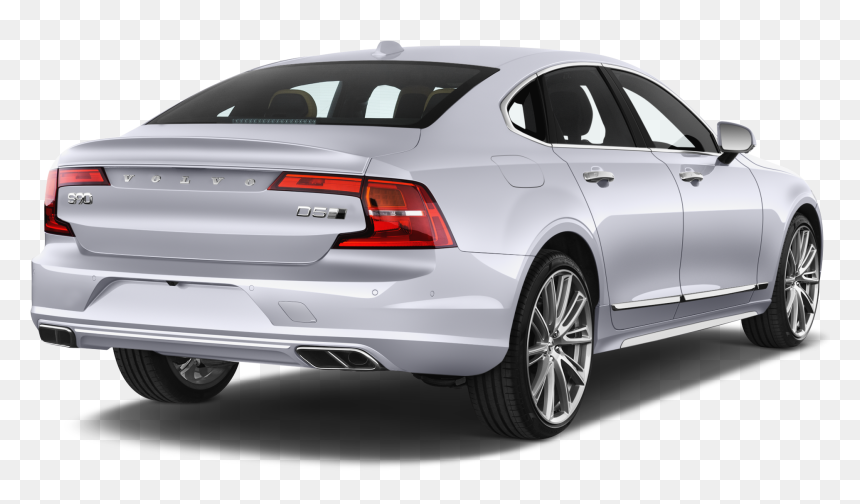Volvo S90 Company Car Side Rear View - Back Of A Car Png, Transparent Png - vhv