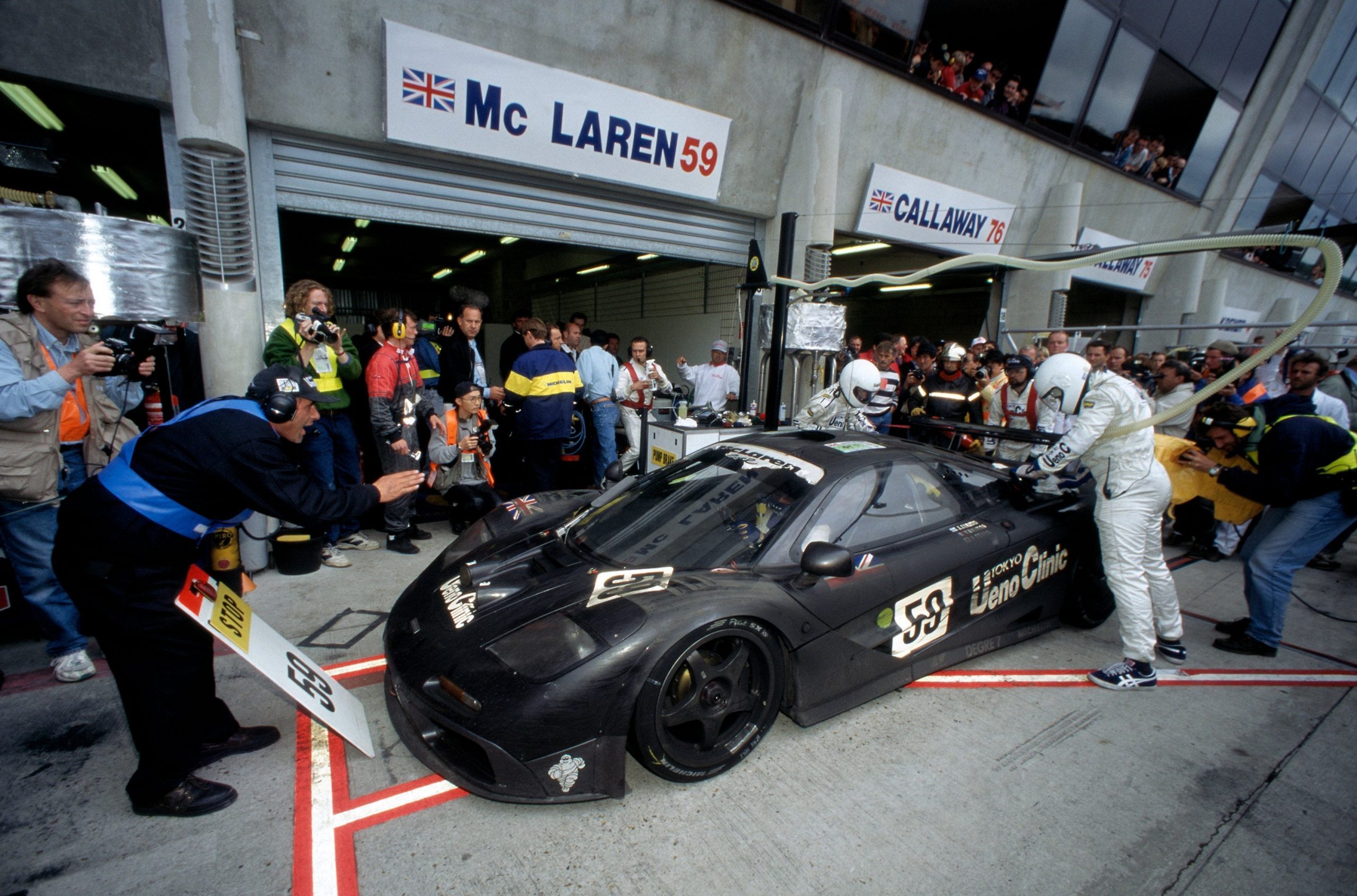 McLaren F1 GTR Ueno Clinic - 1995 Le Mans Winner - Race Weathered – Amalgam Collection