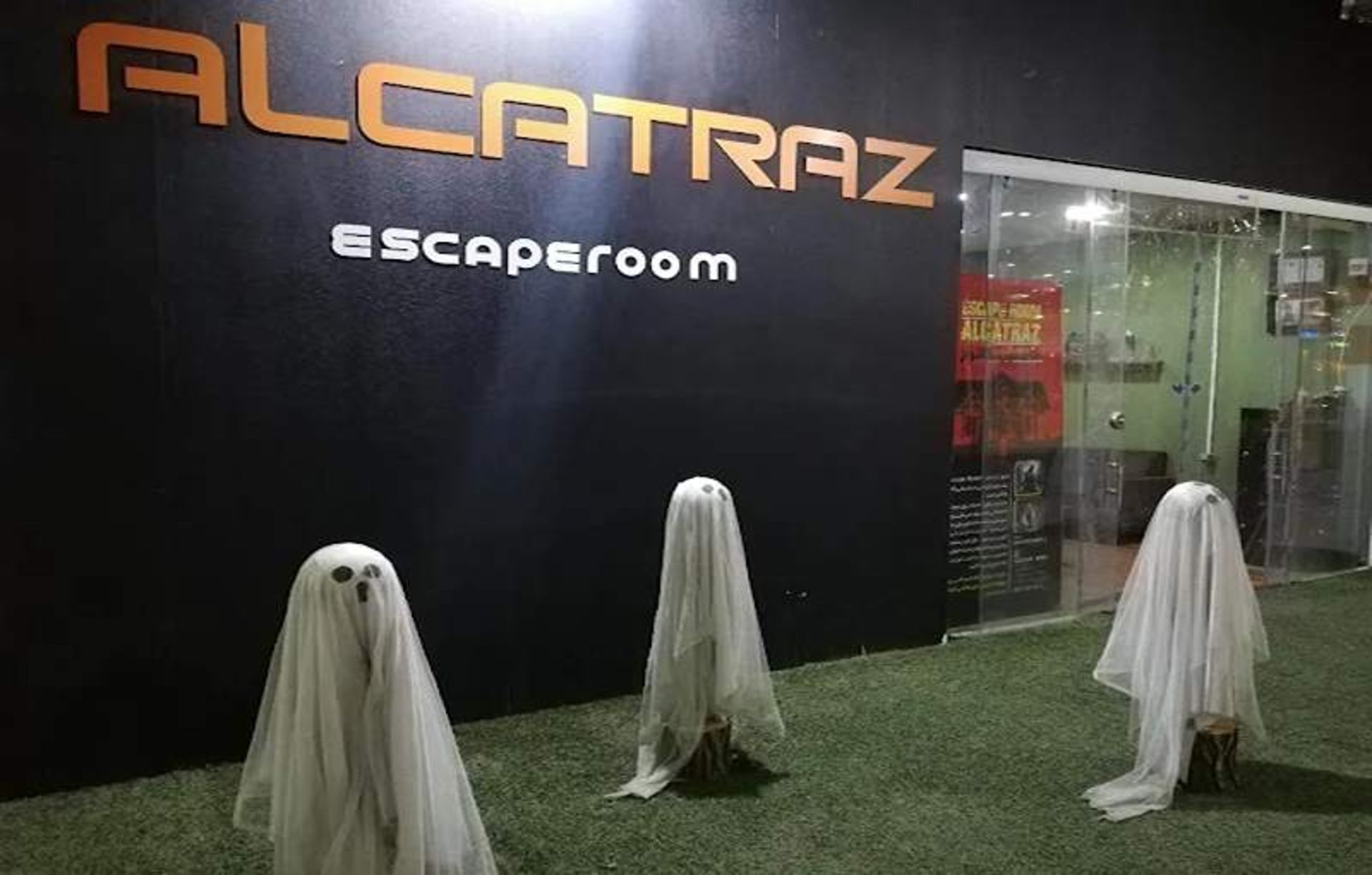 مجسمه روح در اتاق فرار آلکاتراز